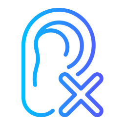 聴覚障害者 icon