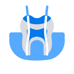 Root cleaning icon