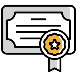 Certifacate icon