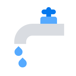 Leaking water icon
