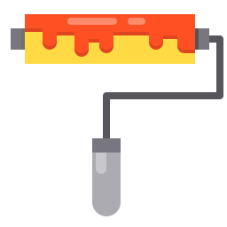 Paint roller icon