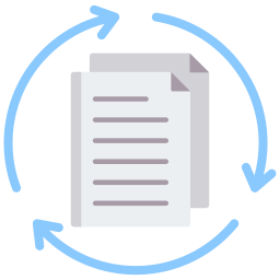 Document processing icon