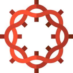 Corona de espinas icono