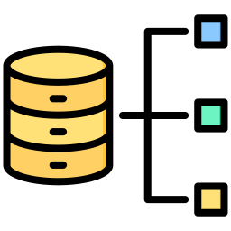 estructura de la base de datos icono