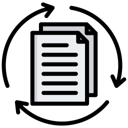 Document processing icon