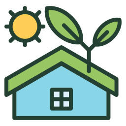 Green roof icon