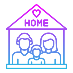 Family house icon