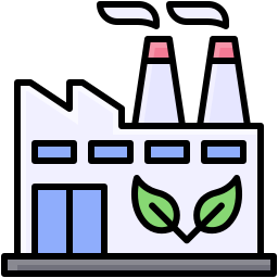 planta de producción icono