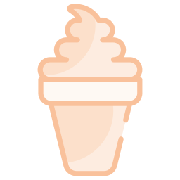 cucurucho de helado icono