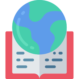Libro abierto icono