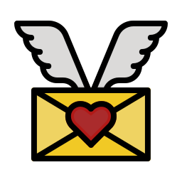 lettera d'amore icona