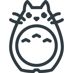 personaggio di animazione totoro icona