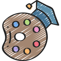 Paint palette icon