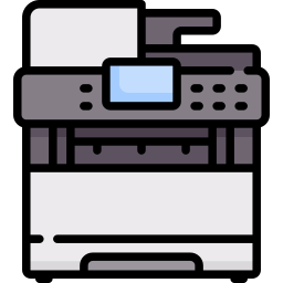 multifunctionele printer icoon