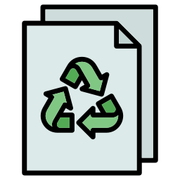 Eco paper icon