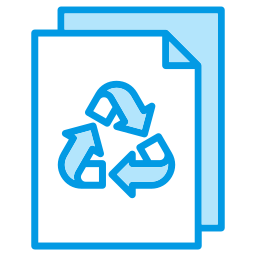 Eco paper icon
