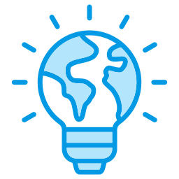 Eco bulb icon
