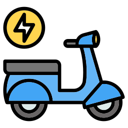 moto elettrica icona