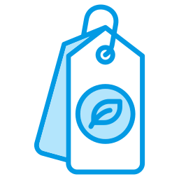 Eco tag icon