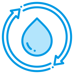Water cycle icon