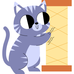 Cat sticker