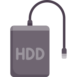Unidad de disco duro icono