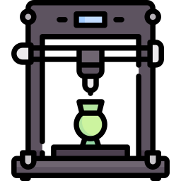 3d impresora icono