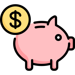 Piggy bank icon