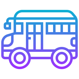 Autobús escolar icono