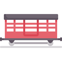Cattle wagon icon
