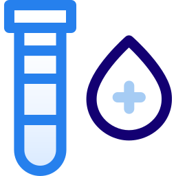 Blood test icon