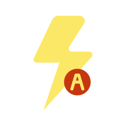 flash automático Ícone