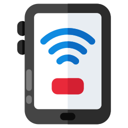 wifi móvil icono