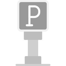 segnale di parcheggio icona