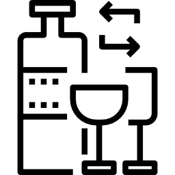 glas recyceln icon