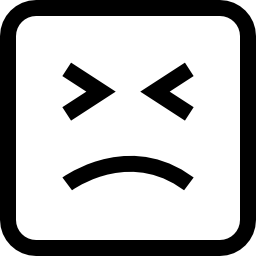 Sad icon