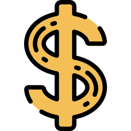 Dólar icono