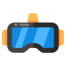 gafas de realidad virtual icono