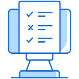 Online survey icon