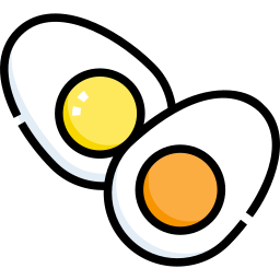 huevos hervidos icono