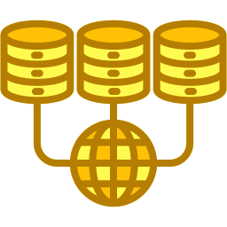 Network infrastructure icon