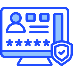 Data privacy icon