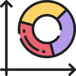 diagramme circulaire Icône