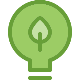 energía verde icono