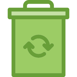 Papelera de reciclaje icono