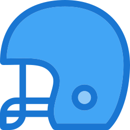 Football helmet icon