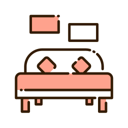 Cama icono