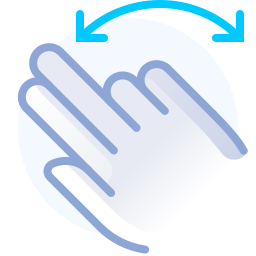 girar icono