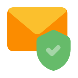 Safe mail icon