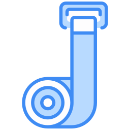 Yoga strap icon